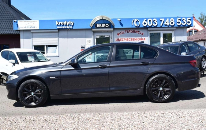 BMW Seria 5 cena 58900 przebieg: 164239, rok produkcji 2012 z Ciechanowiec małe 742